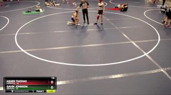 115 lbs Semis & 1st Wrestleback (8 Team) - Asher Thomas, Lakeville vs Gavin Johnson, Wayzata