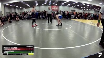 135 lbs Quarterfinal - Rhodes Walton, Williamsburg Wrestling Club vs Noah Prahl, Nova WC