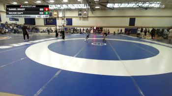 106 lbs Quarterfinal - Daniel Brady, MetroWest United vs Maxim Gaft, RedNose