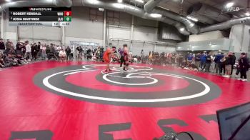 175 lbs Quarterfinal - Robert Kendall, Windsor vs Josia Martinez, La Junta