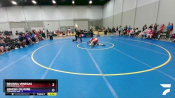 144 lbs Placement Matches (16 Team) - Rihanna Venegas, Michigan Blue vs Genesis Gilmore, Tennessee Red