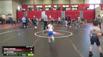 45 lbs Champ. Round 1 - Eli Bowden, Arab Youth Wrestling vs Noah Thomas, Alexander City Youth Wrestling