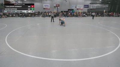 150 lbs Champ. Rd Of 16 - Callahan Earnest, KAMO Wrestling Academy vs Jacob Sutphin, King Select