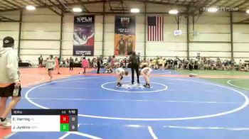 80 lbs Round Of 16 - Eli Herring, Young Guns Blue vs Jake Junkins, Buffalo Valley Black MS