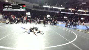 144 lbs Cons. Round 4 - Grant Rose, Rogers (Puyallup) vs Tyler Sievers, Peninsula
