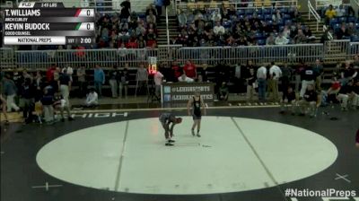 145lbs Finals Tyshawn Williams (Arch Curley) vs. Kevin Budock (Good Counsel)