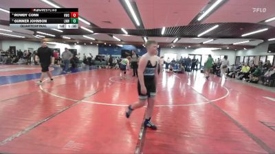 147 lbs Quarterfinal - Rowdy Conn, Hawk Wrestling Club vs Gunner Johnson, Lil Mavs Wrestling