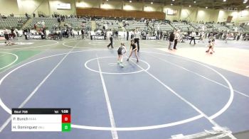 58 lbs Rr Rnd 5 - Peyton Bunch, Paradise vs Hilton Dominguez, Valley Vandals