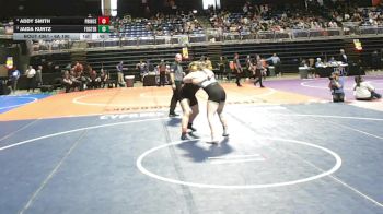 6A 190 lbs Cons. Semi - Addy Smith, Princeton vs Jaida Kuntz, Richmond Foster
