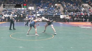 2 - 165 lbs 3rd Place Match - Darek Kennedy, Poquoson vs Camden McCarty, Clarke County