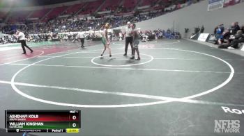 6A-138 lbs Champ. Round 1 - Ashenafi Kolb, South Salem vs William Kingman, Cleveland