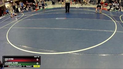 111 lbs Quarterfinal - Louden Eure, Charger Wrestling Club vs Jax Eyre, JWC