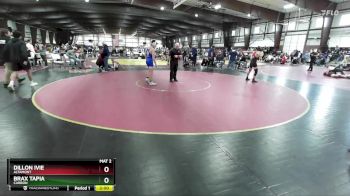 132 lbs Cons. Semi - Brax Tapia, Carbon vs Dillon Ivie, Altamont