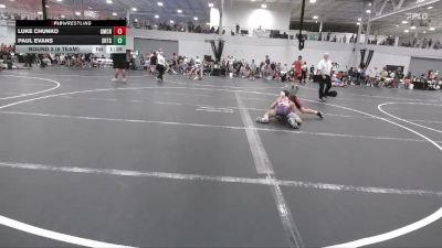 98 lbs Round 3 (6 Team) - Paul Evans, Team Shutt GT vs Luke Chunko, Grit Mat Club Red