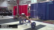 W Youth 58 Erin Amos Snatch 2 64 kgs