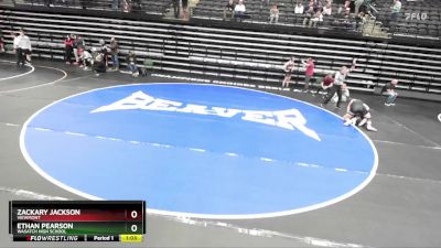 168 lbs Quarterfinal - Ethan Pearson, Wasatch High School vs Zackary Jackson, Viewmont