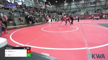 96 lbs Rr Rnd 3 - Mason Gibson, Owasso Takedown Club vs Champon Hart, KIPP TULSA