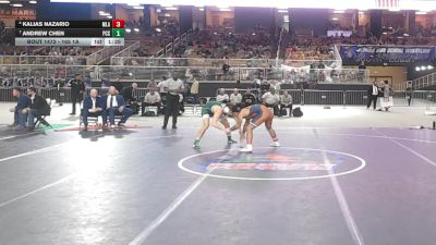 165 1A 1st Place Match - Kalias Nazario, Mater Lakes Academy vs Andrew Chen, Pine Crest