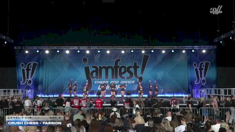 Crush Cheer - Passion [2026 L1 U16 Day 2] 2026 JAMfest Europe
