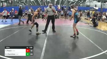 110 lbs Rr Rnd 3 - Tyson Peach, Team BRO vs Carter Chambliss, Storm Wrestling