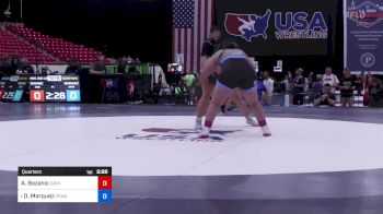 200 lbs Quarters - Anna Bozanic, Daniel Cormier Wrestling Club vs Destiny Marquez, Orange County RTC