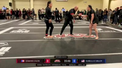 Damaris Colon vs Isabella K Miller 2025 ADCC Charlotte Open