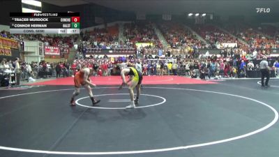 285 lbs Cons. Semi - Tracer Murdock, Concordia Hs vs Connor Herman, Halstead