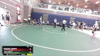 113 lbs Cons. Semi - Vincent Torrez, Fighting Squirrels vs Teck Kelly, Timberline Youth Wrestling