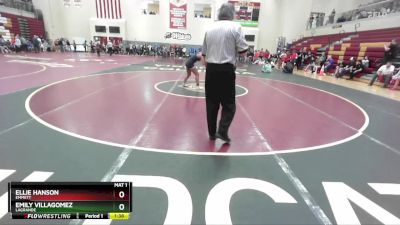 126 lbs Champ. Round 1 - Emily Villagomez, LaGrande vs Ellie Hanson, Emmett