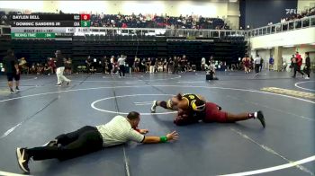 197 lbs Cons. Round 3 - Daylen Bell, Victor Valley College vs Dominic Sanders Jr, Chabot College