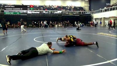 197 lbs Cons. Round 3 - Daylen Bell, Victor Valley College vs Dominic Sanders Jr, Chabot College