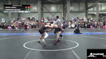 160 lbs Champ. Round 1 - Rafael Varela, Ark City vs Remington England, Team Lightning