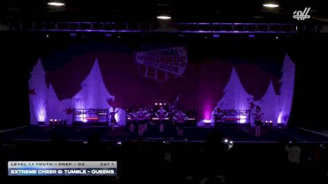 Extreme Cheer & Tumble - QUEENS [2025 L1.1 Youth - PREP - D2 Day 1] 2025 NCA Holiday Classic