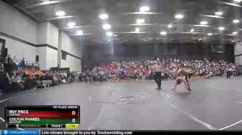 4A 182 lbs 1st Place Match - Roy Price, Eastside vs Colton Phares, Beaufort
