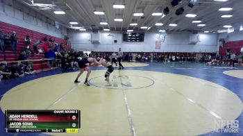 159 lbs Champ. Round 2 - Jacob Song, Alameda High School vs Adam Herdell, St. Helena High School