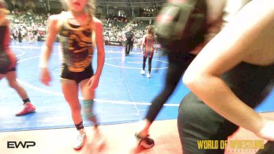 55 lbs Consi Of 4 - Mia Benitez, Juic3 Acad3my vs Annalise Patterson, Steel City Reloaded