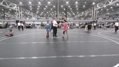 135 lbs Round 3 - SOPHIA LASALA, FIWC Sassy Lassies Angels vs JayAnna Hahn, All I See Is Gold Academy