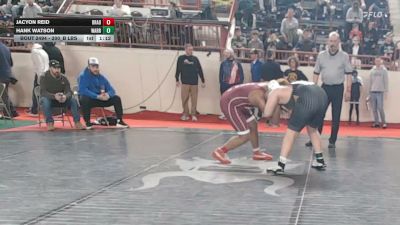 200_B lbs Quarterfinal - Jacyon Reid, Bradford vs Hank Watson, Warrior Run
