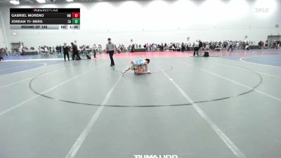 106 lbs Round Of 128 - Gabriel Moreno, NM vs Jordan Yi- Berg, CA