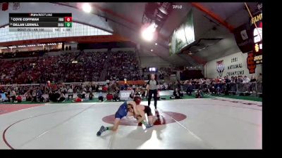 4A 150 lbs Champ. Round 1 - Dillan Lerwill, Sugar-Salem vs Coye Coffman, Fruitland