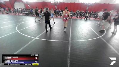 132 lbs Cons. Round 3 - Pheonix Heise, Wisconsin vs Jakob Orloff, Sarbacker Wrestling Academy