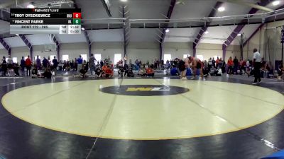 285 lbs Champ. Round 2 - Vincent Parke, West Liberty vs Troy Dyszkiewicz, Ohio Northern Univerity
