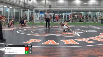 56 lbs Quarterfinal - Braxton Baker, Michigan vs Kai McDonald, Iowa Hammers