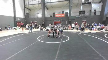 106 lbs Quarterfinal - Karver Peasley, Omak Wrecking Crew Wrestling vs Emmett Decker, Outlaw WC
