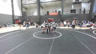106 lbs Quarterfinal - Karver Peasley, Omak Wrecking Crew Wrestling vs Emmett Decker, Outlaw WC