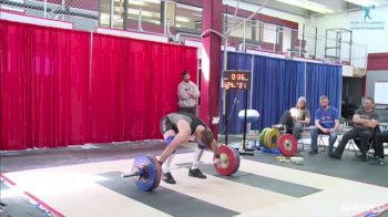 M Senior 94 Jason Thomas Snatch 2 124 kgs