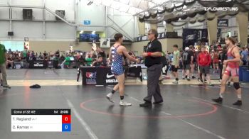 65 kg Consi Of 32 #2 - Travis Ragland, Va Team Predator vs Cole Ramos, Team Wisconsin