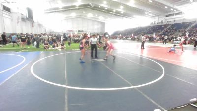 101 lbs 2nd Place - Angie Herrera, Pounders WC vs Jasmine Buck, Dominate Club Wrestling