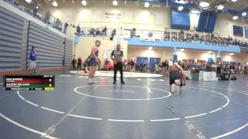 285 lbs Champ. Round 2 - Kaydon Williams, Corner Canyon vs Max Barnes, Columbia