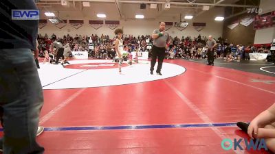 83 lbs Rr Rnd 2 - Sebastian Soto, Bartlesville Wrestling Club vs Ja'Kel Ziegenfus, Springdale Youth Wrestling